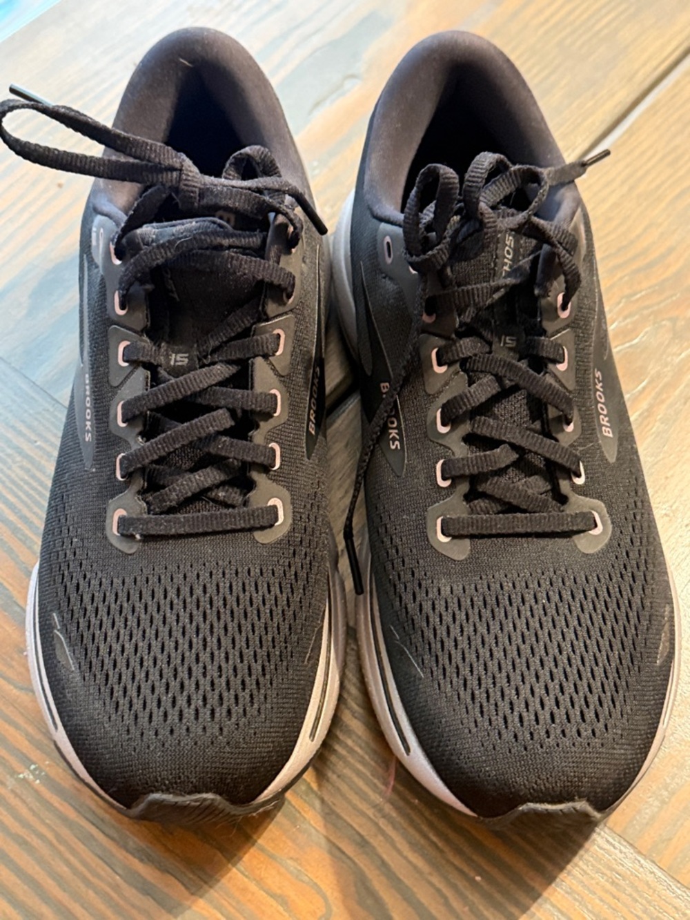Brooks Women’s Athletic Running Shoes - Black with rose gold Accents